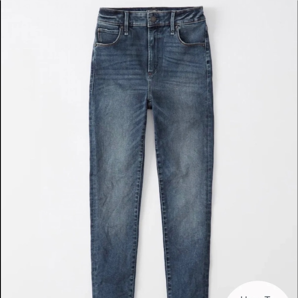 Abercrombie High Rise Super Skinny Jean